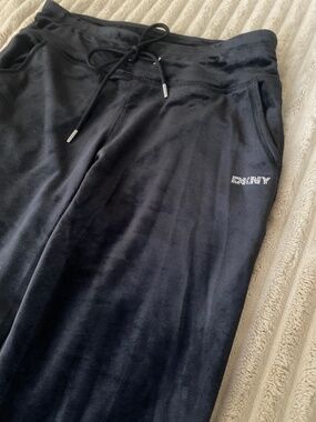DKNY Velvet Black Sports Pants